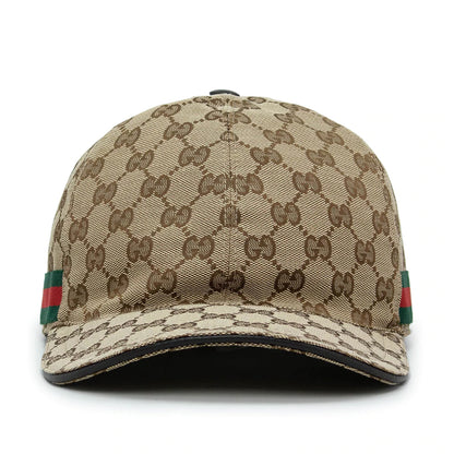 Gorra GG Canvas Beige